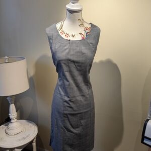 George Classic Gray Midi Dress